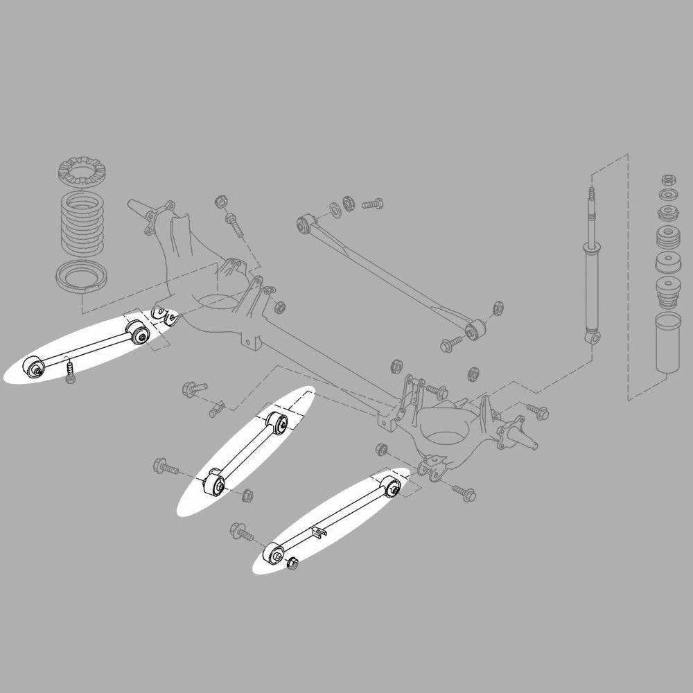 Nissan Micra K11 Adjustable Rear Trailing Arms