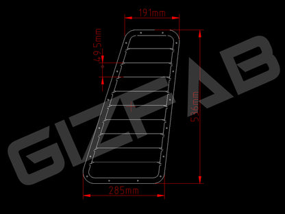 Universal Time Attack Bonnet Vents