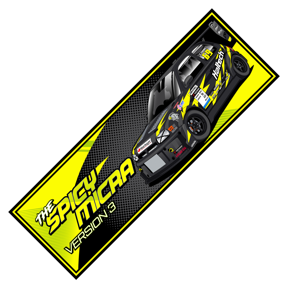 Spicy Micra Version 3 Slap Sticker