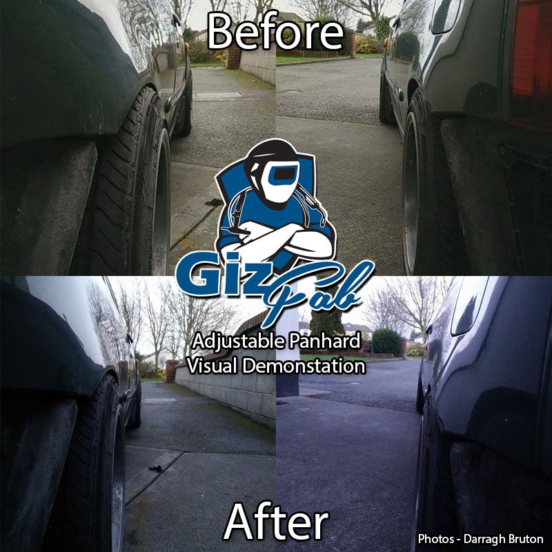 Ford Fiesta MK1/ MK2 Adjustable Panhard Rod – GizFab