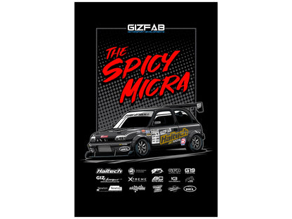 Spicy Micra Wall Poster