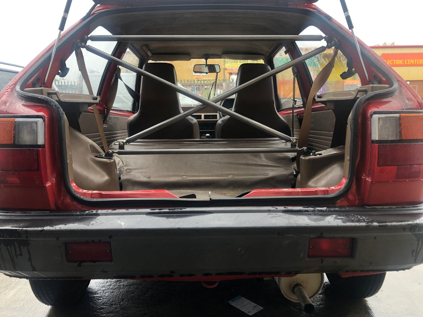Nissan Micra K10 Rear X-Brace