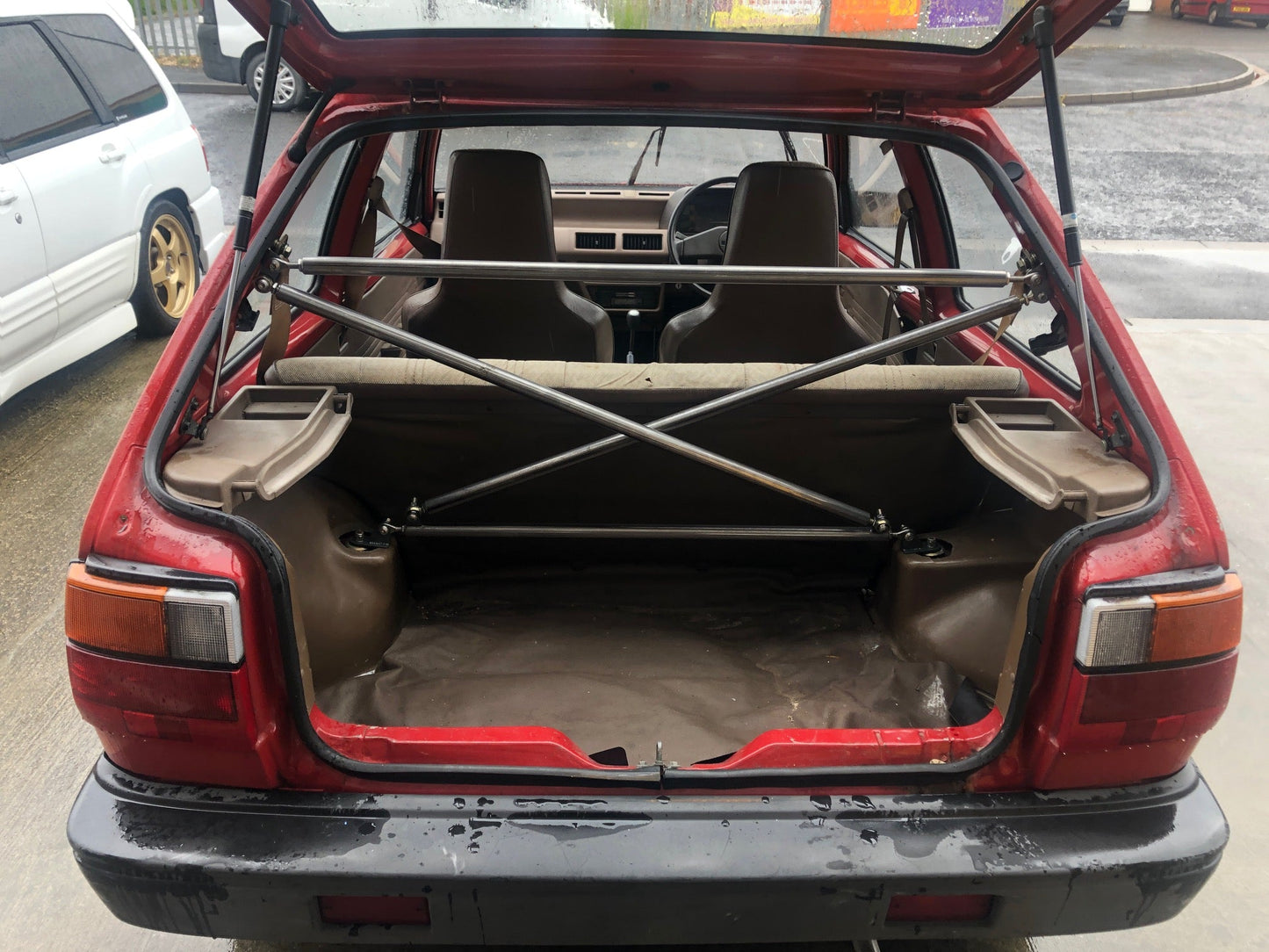 Nissan Micra K10 Rear X-Brace
