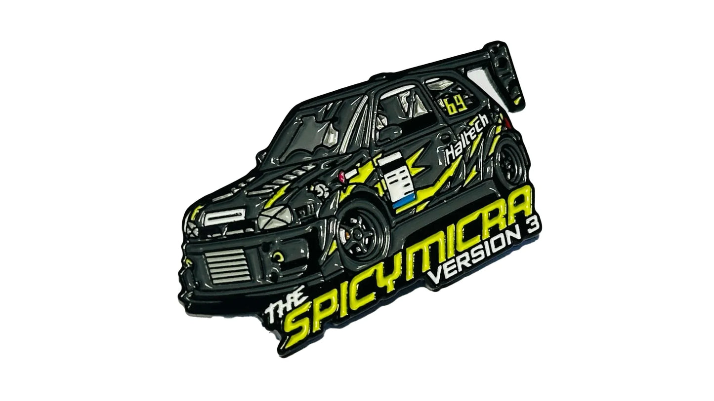 Spicy Micra V3 Enamel Pin
