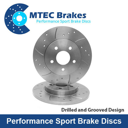 K11 Micra Front Performance Front Brake Discs (MTEC)