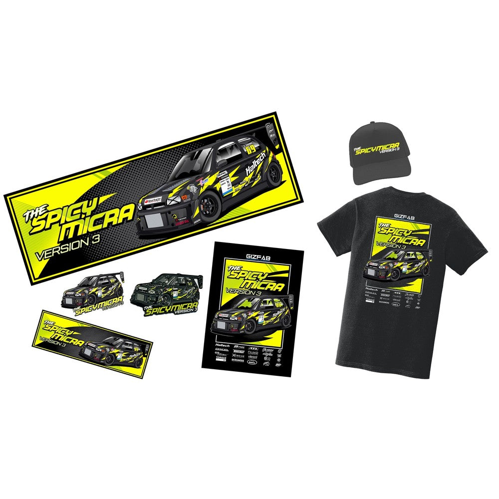 Spicy Micra V3 Merch Bundle