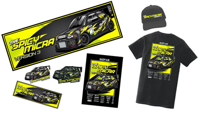Spicy Micra V3 Merch Bundle
